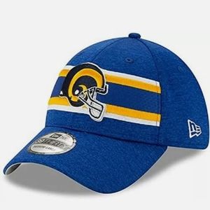 Los Angeles LA Rams Hat New Era 39Thirty NFL Football 3930 Flex-Fit Cap